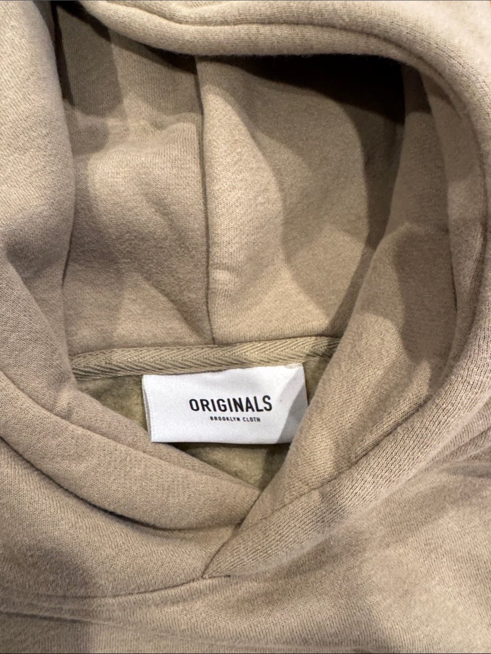 Brooklyn Cloth Olive Hoodie Sweatshirt